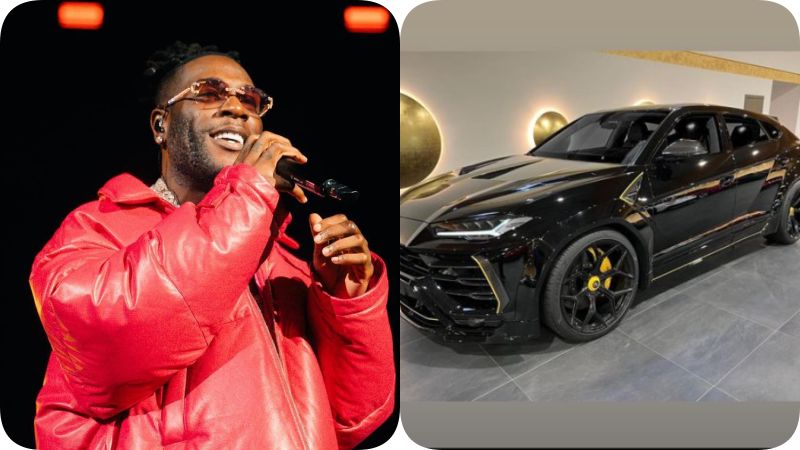 burna boy lamborghini