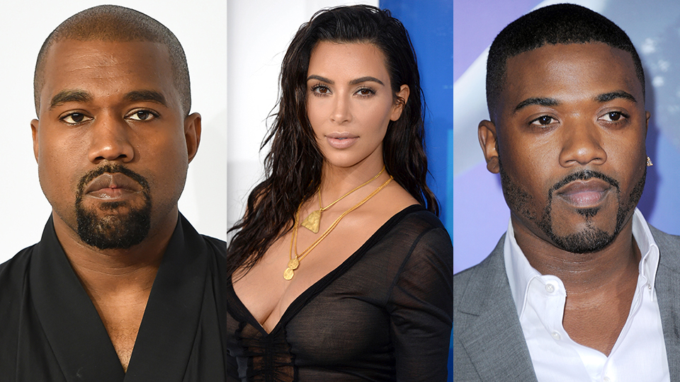 kanye west kim kardashian ray j