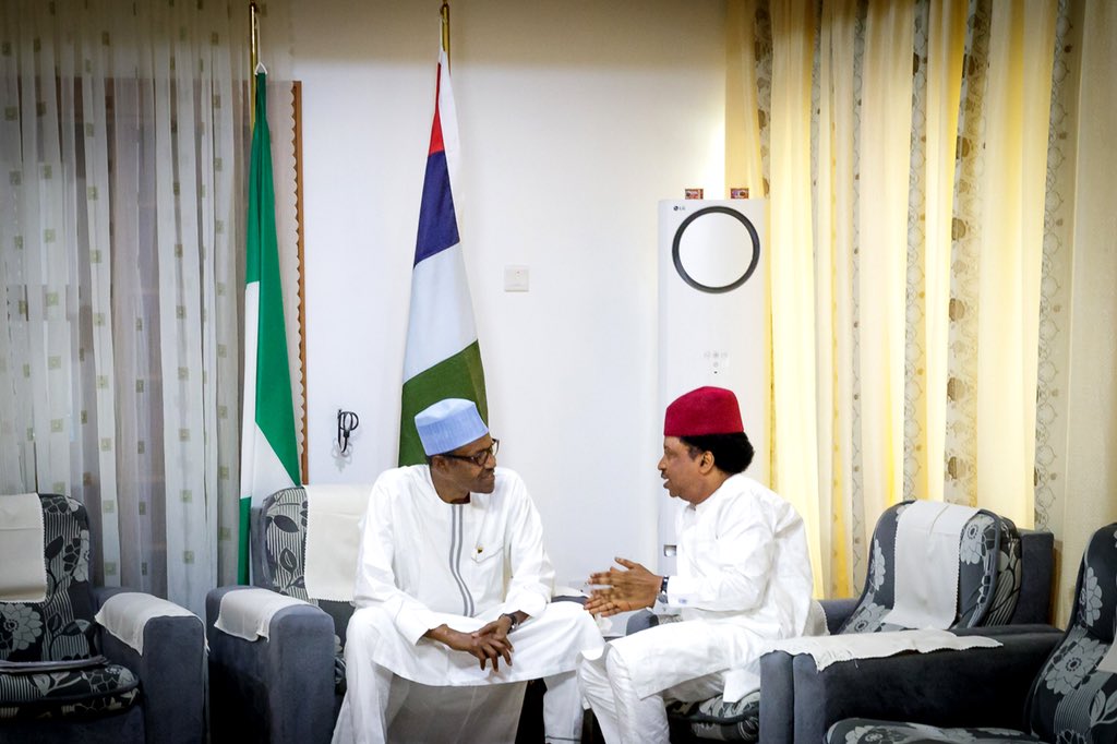 buhari with shehu sani