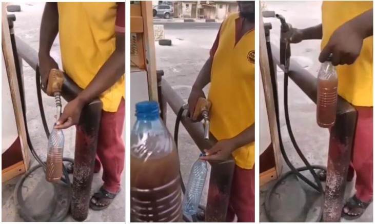 more bad petrol spotted at fuel stations in lagos