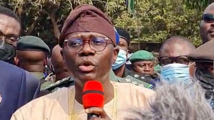 sanwo olu visits magodo