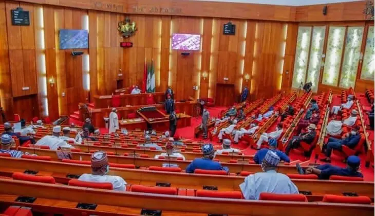 floor of the senate