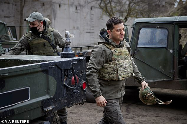 president volodymyr zelensky