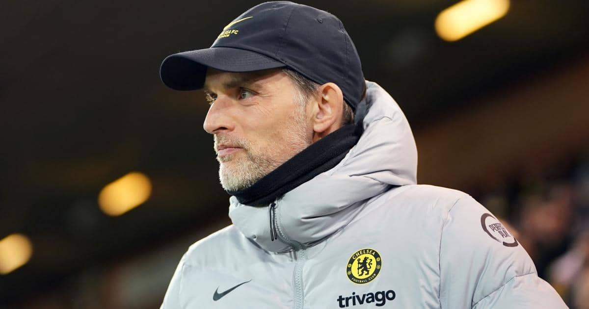 thomas tuchel watching a chelsea match in march 2022