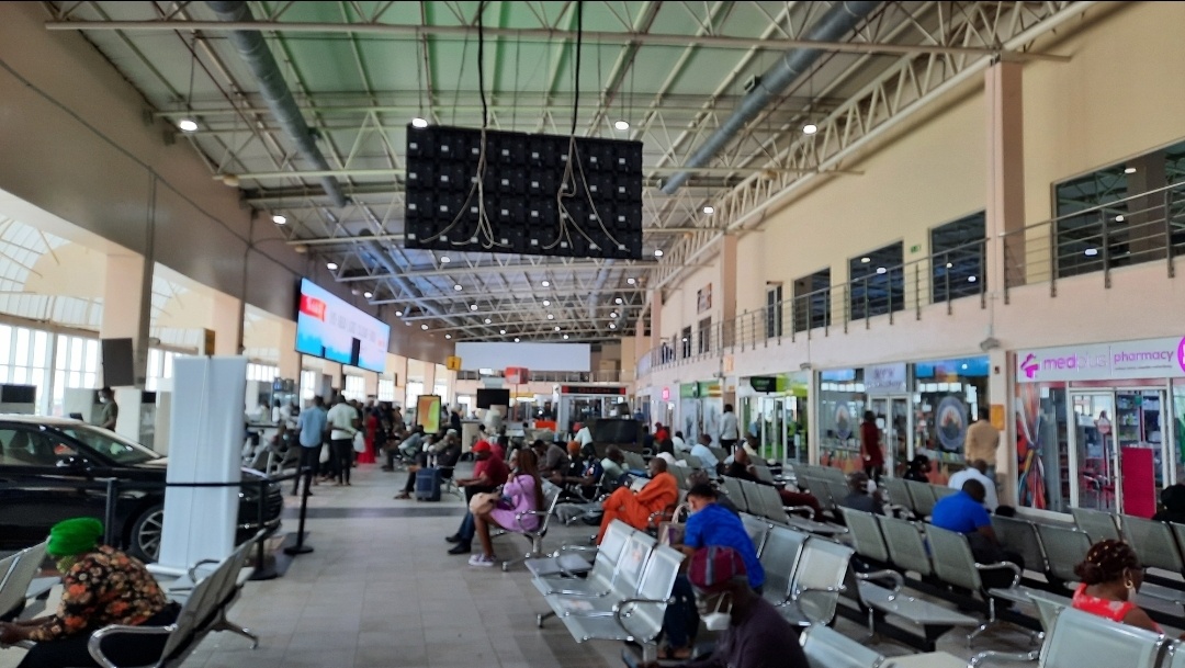 lagos airport departure