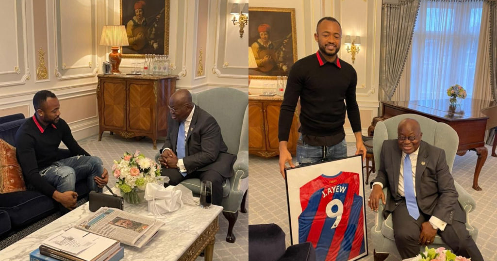 jordan ayew and president nana