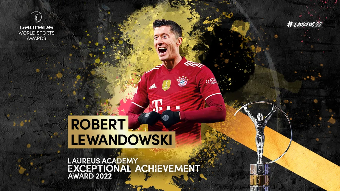 lewansdowski laureus exceptional achievement award