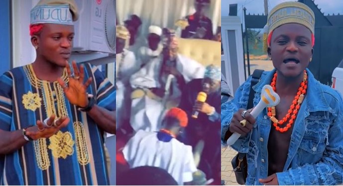 Singer Portable receives chieftaincy title in Ogun