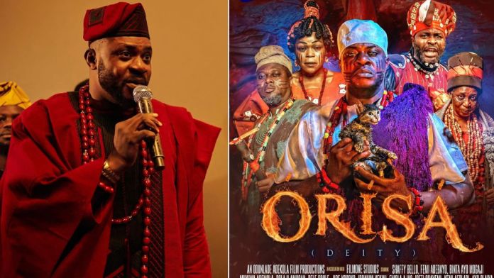 double blessings for odunlade adekola as his movie orisa breaks record