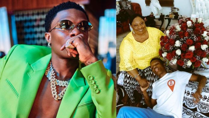 wizkid loses his mother to the cold hands of death