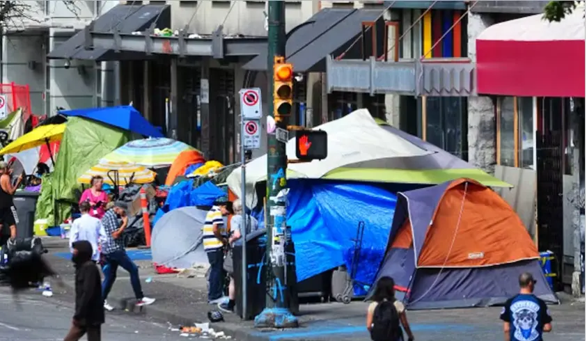 canadian residents on streets