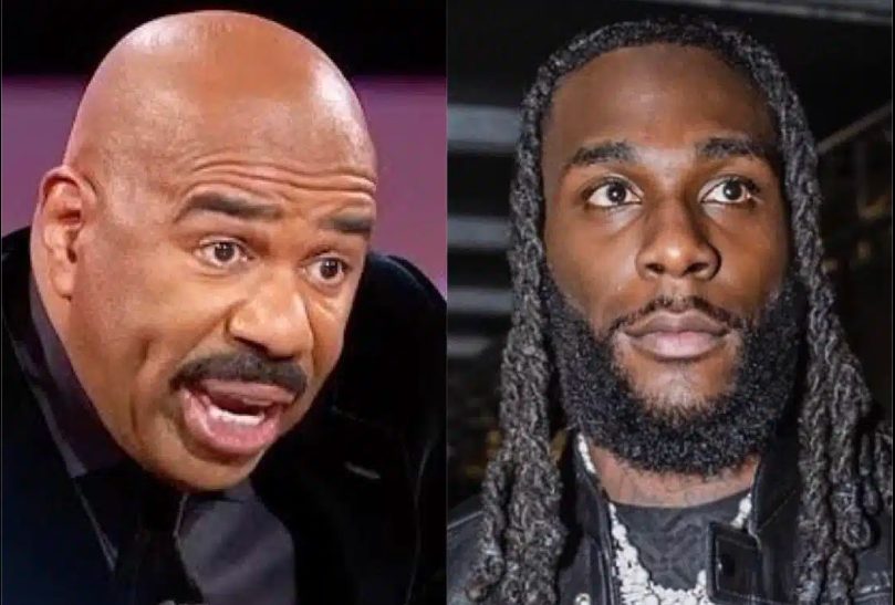 steve harvey burna boy