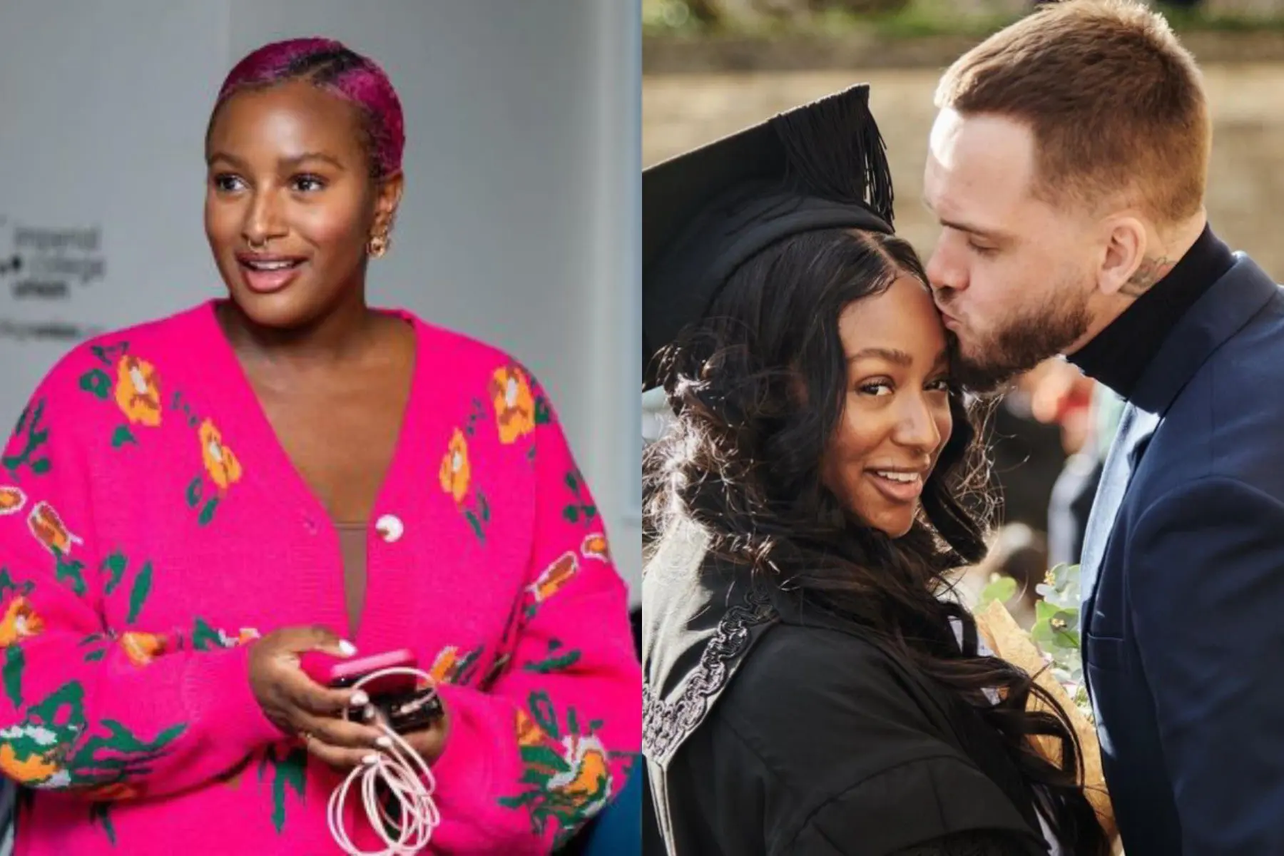 ryan taylor reacts as dj cuppy brags about spending on