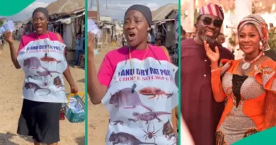 Mercy Johnson and husband