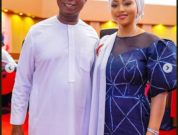 Regina Daniel and her hubby